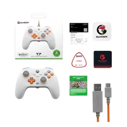 Pad GameSir T7 do PC, Xbox Series X/S, Xbox One X/S, Steam Deck Przewodowy Biały