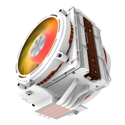 Chłodzenie CPU DARKFLASH Explore E400 Plus ARGB Biały