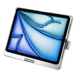 Etui na iPad Air 11 cali TYPECASE Flexbook Touch Srebrny Klawiatura