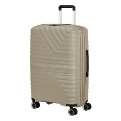 Средний чемодан American Tourister Flytwist 67cm - Sandstone