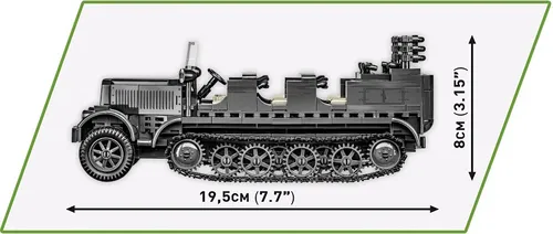 Конструктор COBI Historical Collection Sd.Kfz. 7 Half-Track