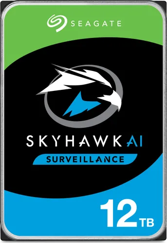 Seagate SkyHawk AI CMR Sunucu Diski 12 TB 3.5 " SATA III (6 Gbps) (ST12000VE0008)