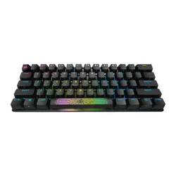 Klawiatura mechaniczna Corsair K70 Pro Mini Wireless - Cherry MX Red Switch - czarny