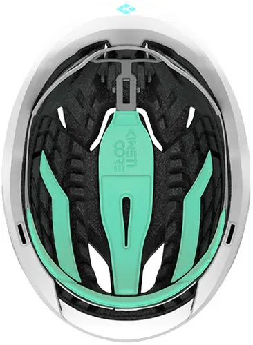 Kask rowerowy LAZER Vento KinetiCore Biały Szosowy z możliwością zamontowania lampki (rozmiar S)