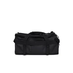 Seyahat Çantası 2in1 Yağmur Duffel Çantası Küçük-Siyah