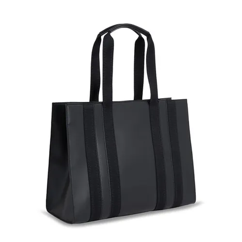 Сумка Tommy Hilfiger Th Identity Med Tote AW0AW15569 Black BDS