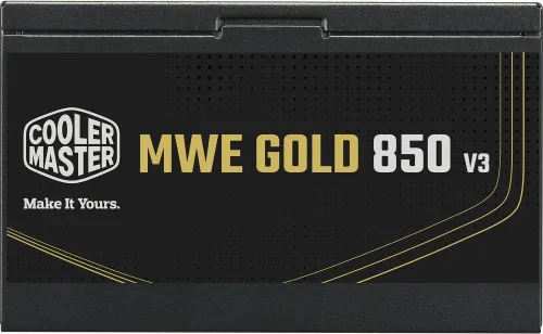 Zasilacz Cooler Master MWE Gold 850 V3 850W 80+ Gold Czarny