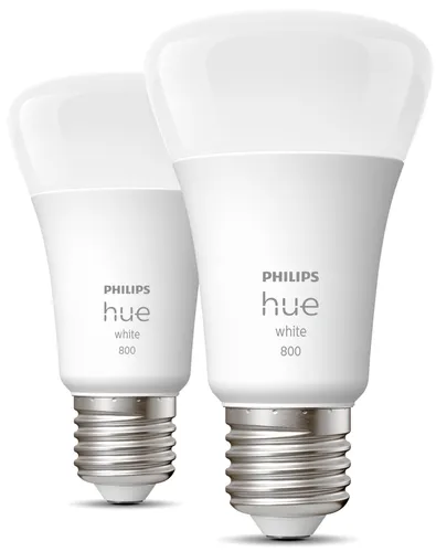 Inteligentna żarówka LED PHILIPS HUE 929001821623 9W E27 Bluetooth, ZigBee (2 szt.)