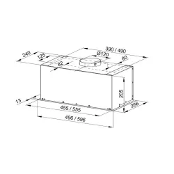 Okap Globalo Delico 60.1 Inox