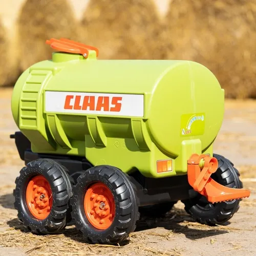Falk Przyczepa Beczkowóz Cysterna Claas Dla Dzieci 3-7 Lat Do Traktora