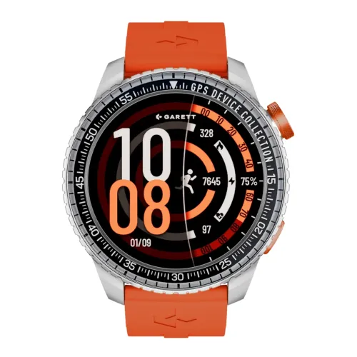 Smartwatch Garett Compass GPS Srebrny
