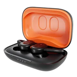 Słuchawki dokanałowe SKULLCANDY Push Active Czarno-pomarańczowy
