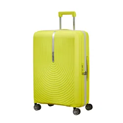 Walizka średnia poszerzana Samsonite Hi-Fi - lemon yellow