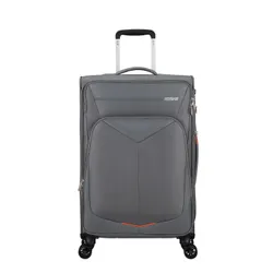 Walizka średnia poszerzana American Tourister Summerfunk - titanium grey