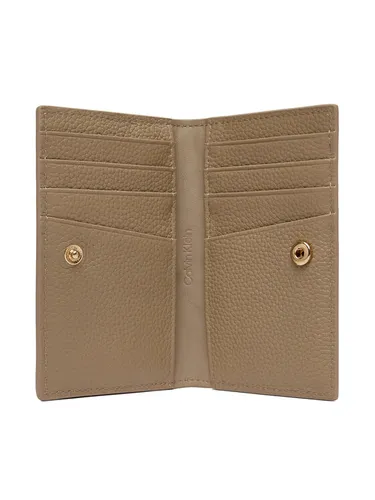 Кошелек Calvin Klein Emblem Hw Pebble Snap Cardholder LV04F1127G