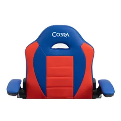 Fotel COBRA Junior Pro Czerwono-niebieski