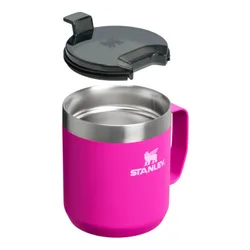 Kubek turystyczny z pokrywką Stanley Classic Legendary Camp Mug 0,35 l - violet blossom