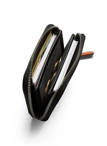 Кожаный кошелек унисекс Bellroy Folio Mini - черный
