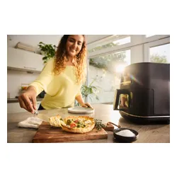 Air Fryer Frytkownica beztłuszczowa BRAUN MultiFry 5 HF5075IBK 6l z okienkiem do obserwacji postępów gotowania