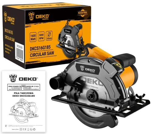 Pilarka tarczowa DEKO DKCS16G185