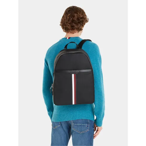 Tommy Hilfiger TH Coated panza Rucsac AM0AM11533 Negru BDS