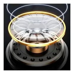 Słuchawki bezprzewodowe USAMS EP-43 Metal USB-C Dokanałowe Mikrofon Zielony