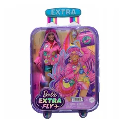 LALKA BARBIE EXTRA FLY zestaw wakacyjny HIPPIE HPB15
