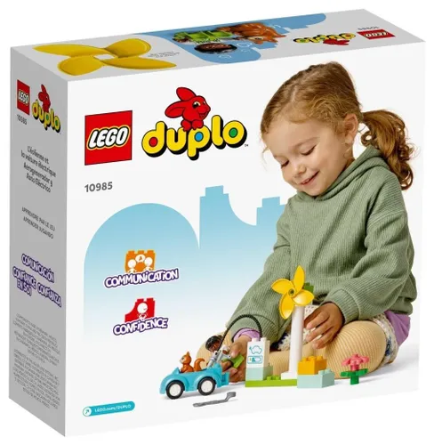 LEGO Duplo 10985 Ветряная турбина и электромобиль