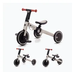 Rowerek biegowy trójkołowy Kinderkraft 4TRIKE silver grey