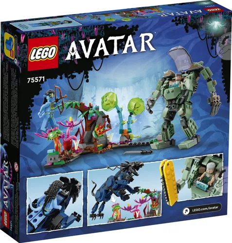 Конструктор Lego 75571 Avatar - Нейтири и танатор против Майлза Куорича в УМП Скафандре