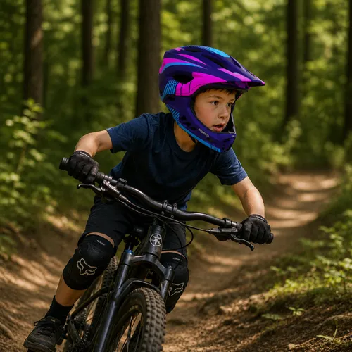Kask rowerowy dla dziecka rozmiar M, dziecięcy motor dzieci motocyklowy