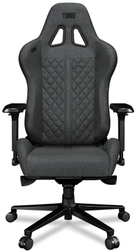 Fotel YUMISU 2050 Ciemnoszaro-czarny