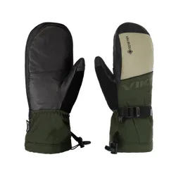 Rękawice narciarskie męskie Viking Hudson Gore-Tex Mitten olive/beige