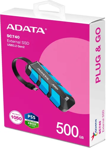 Dysk ADATA SC740 500GB SSD