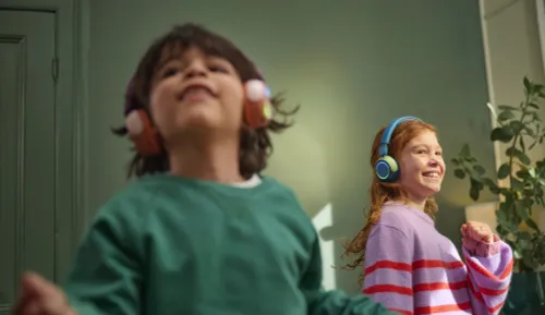 Słuchawki nauszne PHILIPS TAK4200MP Fioletowy