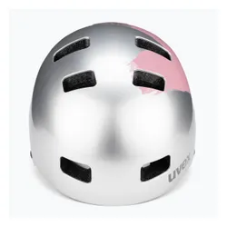Kask dziecięcy UVEX Kid 3 silver/rose