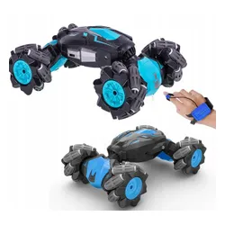 Samochód RC Twister 4x4 sterowany gestami I pilotem 2,4 GHz, terenowy, niebieski lub pomarańczowy