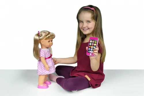 Artyk Lalka Natalia chodząca ze smartfonem 41cm