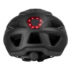 Kask rowerowy VAYOX Active VA0424BML Czarny MTB z lampką (rozmiar L)
