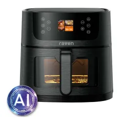 Air fryer Raven Frytownica niskotłuszczowa EFN010 AI z rozpoznawaniem potraw 25 programów automatycznych 1800W