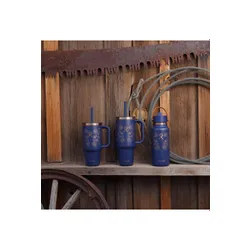 Kubek termiczny ze słomką Hydro Flask All Around™ Travel Tumbler 946 ml - western dark blue