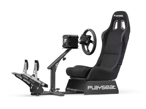 Fotel Playseat Evolution Black Actifit Wyścigowy Tkanina do 122kg Czarny