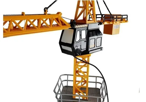 Ogromny Dźwig Żuraw 182Cm Sterowany Pilotem Na Kabel Hak Ruchome Ramię