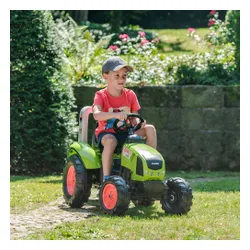Falk Traktor na Pedały Claas Duży z Przyczepką od 3 lat