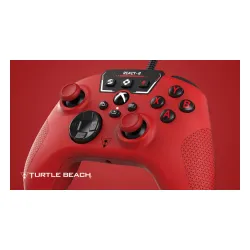 Pad Turtle Beach React-R do Xbox Series X/S, Xbox One, PC Przewodowy Czerwony