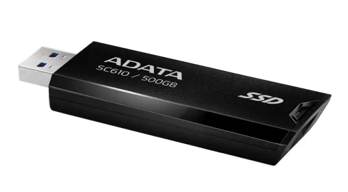 Dysk Adata SC610 500GB USB 3.2 Czarny