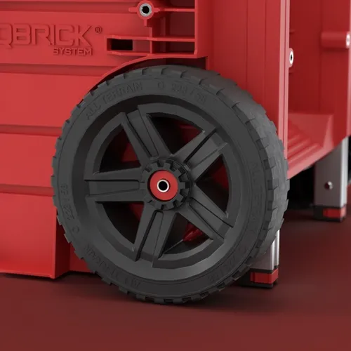 Skrzynka narzędziowa QBRICK System PRO Cart 2.0 Plus Drawer 2 Red Ultra HD Custom