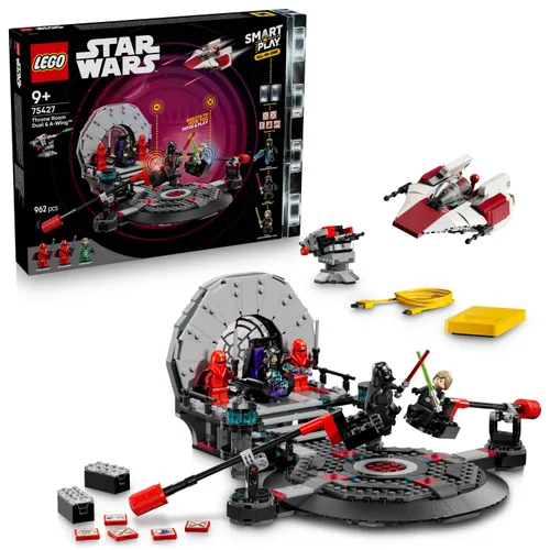 LEGO 75427 Star Wars SMART Play Pojedynek w sali tronowej i A-Wing