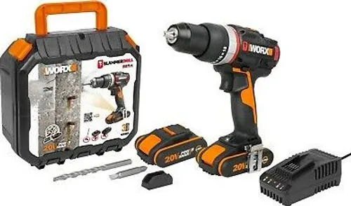 Worx WXJCR 20V 2 x 2AH şarj edilebilir Pil