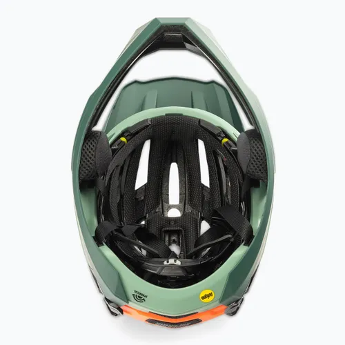 Kask rowerowy Bell FF Super Air R MIPS Spherical matte gloss green infrared